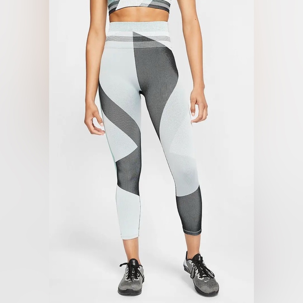 Nike Sculpt Icon Clash Women’s Seamless 7/8 Training Tights L
